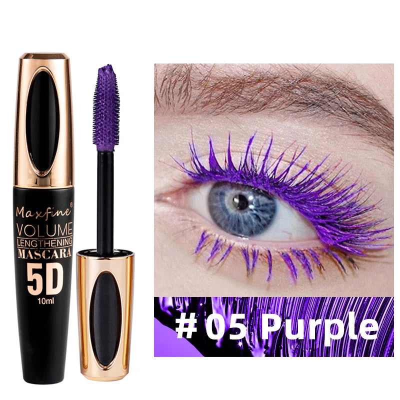 5D Silk Fiber Extreme Volume Mascara - Waterproof & Long-Lasting