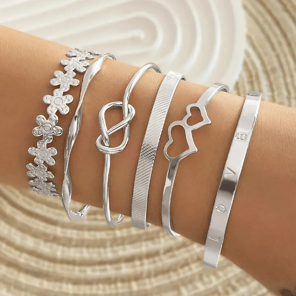 Magnetic Heart Couple & Bestie Bracelet Set - Stainless Steel Valentine's Gift