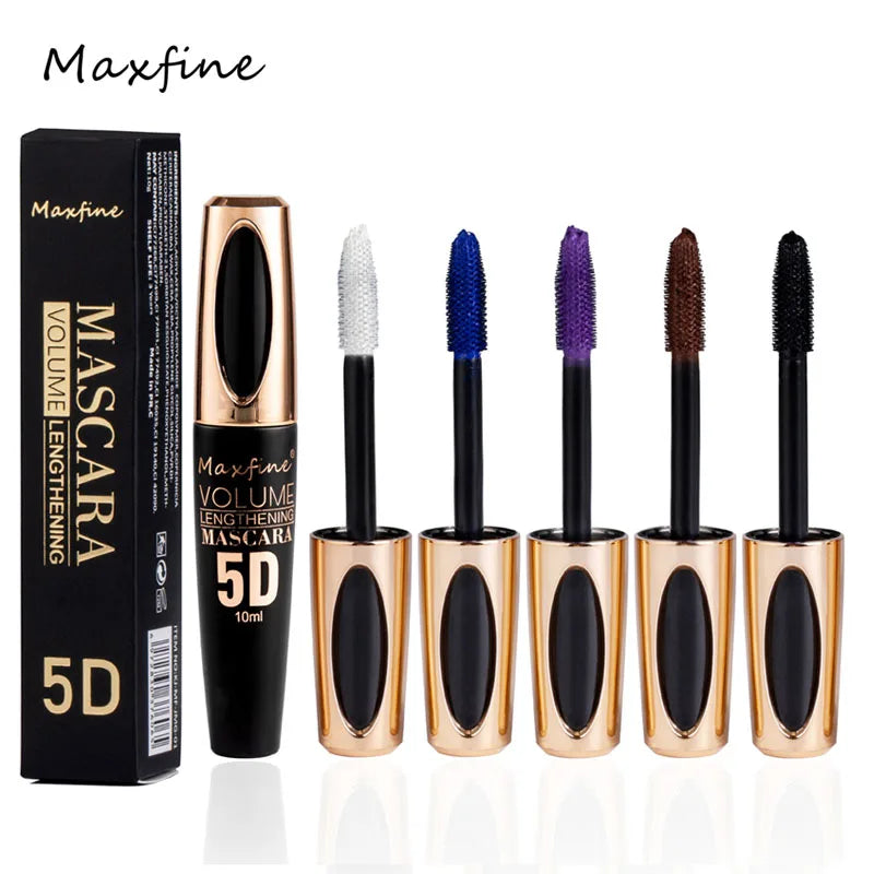 5D Silk Fiber Extreme Volume Mascara - Waterproof & Long-Lasting