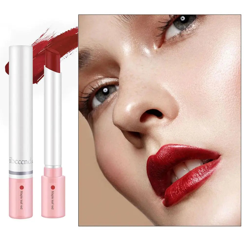 4-Pcs Velvet Matte Cotton Swab Lipstick Set - Long-Lasting & Waterproof