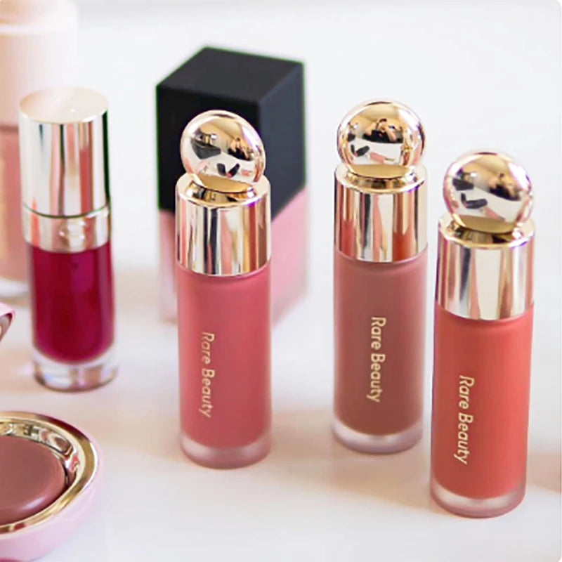 Rare Beauty Liquid Powder Bluesher Highlight Gloss Durable Waterproof Natural Gloss Effect Illuminates Contour Changes Face