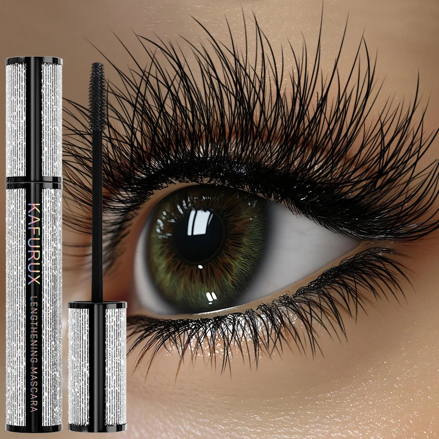 5D Silk Fiber Diamond Extreme Volume Waterproof Mascara – Long Lasting & Smudge-Proof