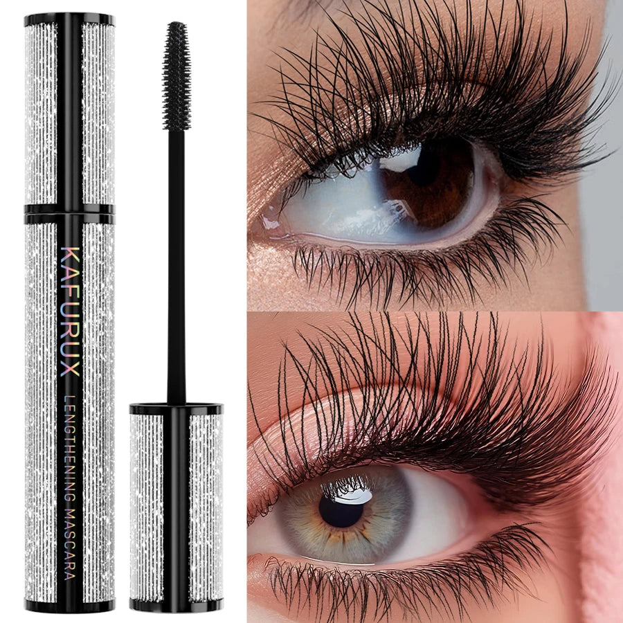 5D Silk Fiber Diamond Extreme Volume Waterproof Mascara – Long Lasting & Smudge-Proof