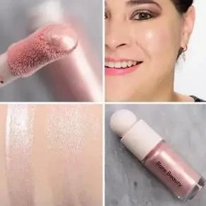 Rare Beauty Liquid Powder Bluesher Highlight Gloss Durable Waterproof Natural Gloss Effect Illuminates Contour Changes Face