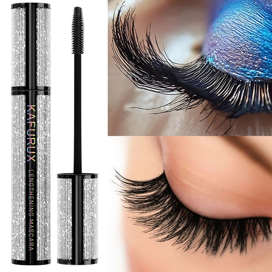 5D Silk Fiber Diamond Extreme Volume Waterproof Mascara – Long Lasting & Smudge-Proof