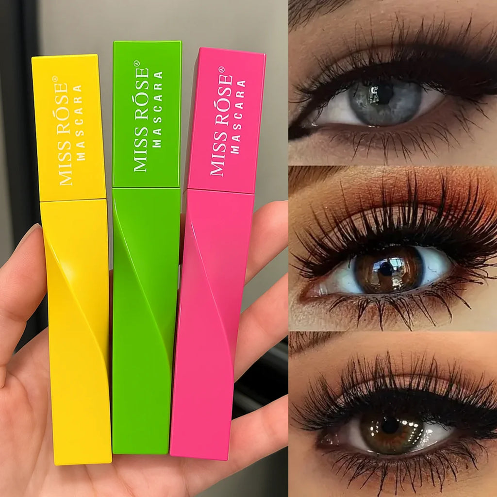 Miss Rose 5D Extreme Volume Mascara – Waterproof, Long-Lasting Thickening & Curling Eyelash Extension