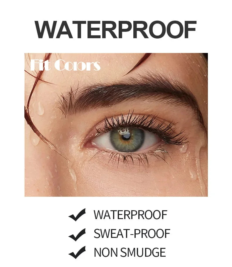 Professional Colorful Eyelash Mascara – Waterproof Curling & Lengthening 5D Fiber Mascara for Cosplay & Daily Glam